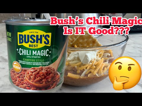 Taste Test -Bush’s Best Chili Magic, is it any good?  #chili #food #cooking  #prepping #easychili