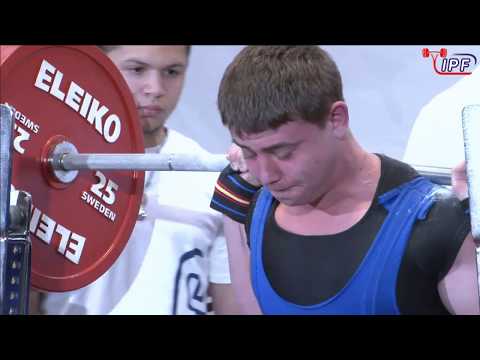 Sub-Junior/Junior Men, 83 kg - Sub-Junior/Junior World Powerlifting Championships 2017