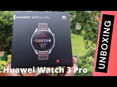 10 Minuten mit der Huawei Watch 3 Pro🤔: Unboxing + Installation mit Huawei Health App (Deutsch)