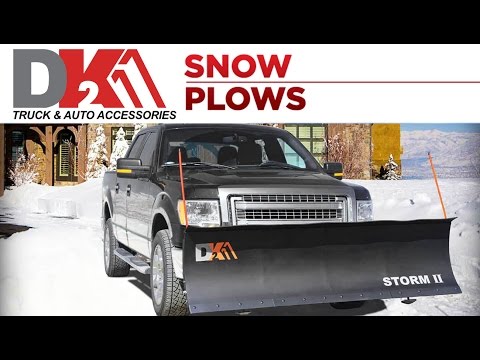 DK2 Snowplows | Custom-Mounted Snowplows | Assembly
