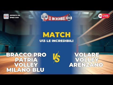 Bracco Pro Patria Volley Milano Blu vs Volare Volley Arenzano | U13 Le incredibili