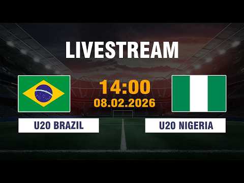 🔴 U20 Brazil vs U20 Nigeria | A no-mercy battle until the last minute