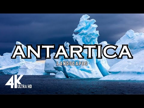 Antarctica 4K: A Soothing Relaxation Drone Film