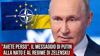 Download lagu “YOU HAVE LOST”, PUTIN’S MESSAGE TO NATO AND THE ZELENSKY REGIME. mp3