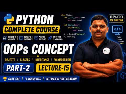 Object Oriented Programming In Python Attributes Methods Python Tutorial Chapter 15 %e2%80%93 Part 2