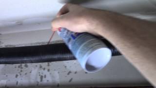 How to fix a stuck or noisy garage door.