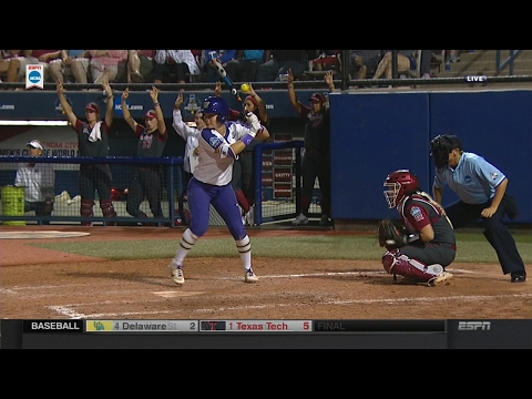 WCWS Highlights: Oklahoma rallies past Washington, Ali Aguilar homers
