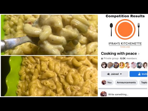 Cheese Macaroni | Mac’n’Cheese | Cooking with Peace Competition Results ✅ @FoodStudiobyIfrah