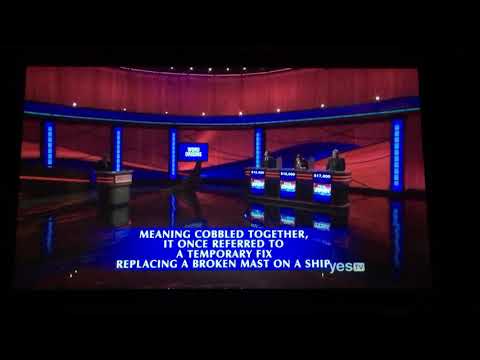 Final Jeopardy, Josh Levit Day 2 - $15,000 WAGER??? (7/2/19)