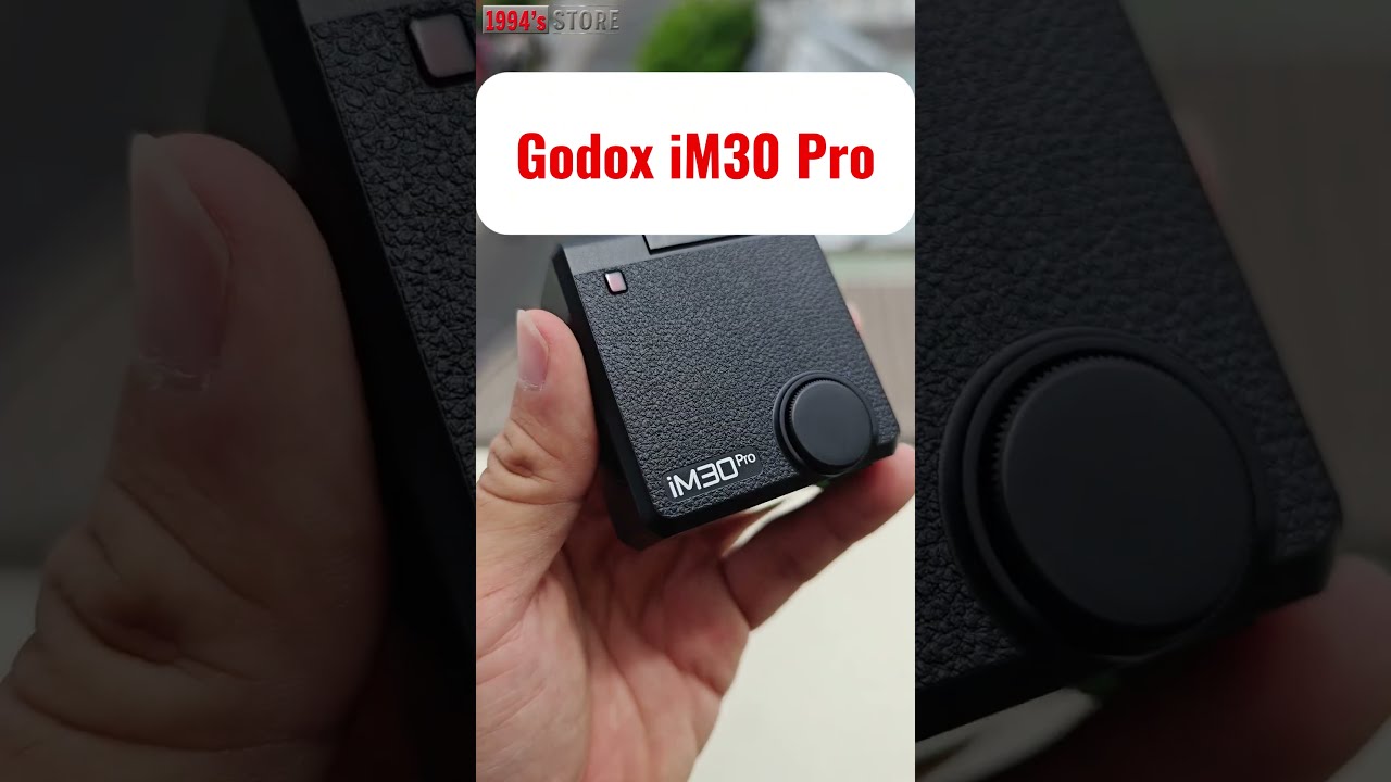 Video Đèn Flash Godox iM30 Pro Có Auto TTL Và HSS Retro Cho Mọi Máy Ảnh
