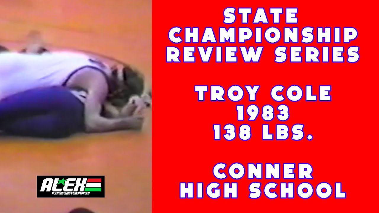 State Wrestling Championship match review w/ Troy Cole (Conner HS; 1983 138 lbs.)
