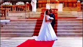 A stunning church wedding in Naples, Italy