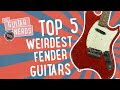 Top 5 Weirdest Fender Guitars Ever Produced