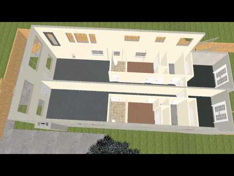 Triplex converted to 3D using Plan3D.com