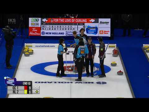 2022 New Holland Canadian Under-21 Curling Championship - Draw 7 - QC #1 vs NL #2 (M)