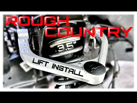Rough Country 3.5\" Lift Install On My Ram 1500 5th Gen