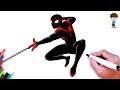 How to Draw Spiderman - Spider-man: into the Spider-verse
