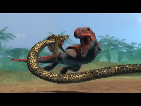 Titanoboa vs T-Rex (RESOUNDED)