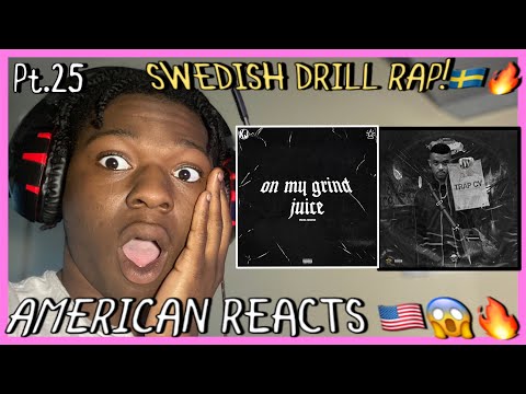 AMERICAN REACTS to SWEDISH DRILL RAP! Pt.25(Ft. JUICE, ANTWAN, EINAR & MORE)