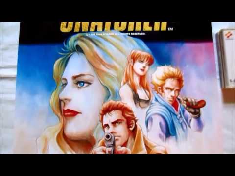 Retro Video Game Promo Collection (PART 13) - Snatcher Poster (Konami,SEGA Mega CD/PC Engine/PS1)