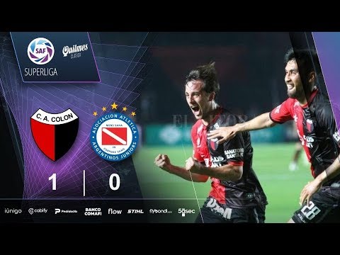 Fecha 8: resumen de Colón - Argentinos Juniors
