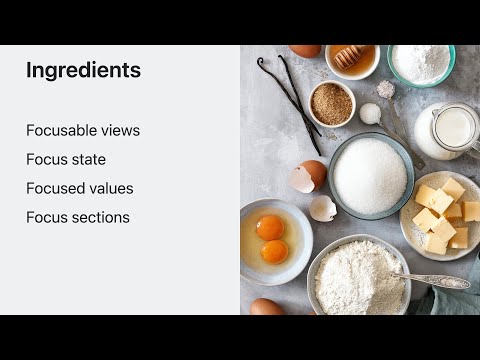 WWDC23: The SwiftUI cookbook for focus | Apple