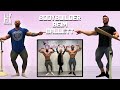 Bodybuilder beim Ballett