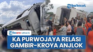 Kereta Api Purwojaya Relasi Gambir-Kroya Anjlok di Bekasi, PT KAI Pastikan Seluruh Penumpang Selamat