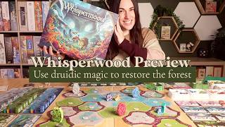 Whisperwood Preview! | Use druidic magic to restore the flora and fauna of a corrupted forest.