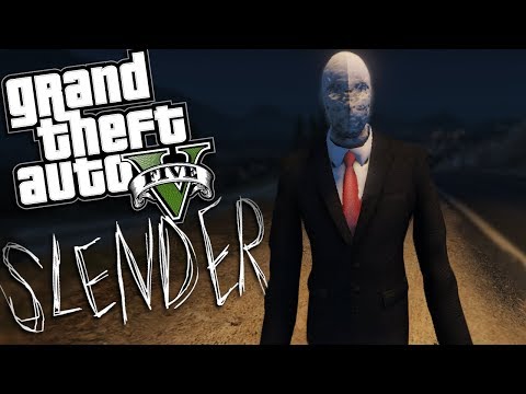 GTA 5 Mods - THE SLENDER MAN MOD (GTA 5 PC Mods Gameplay)