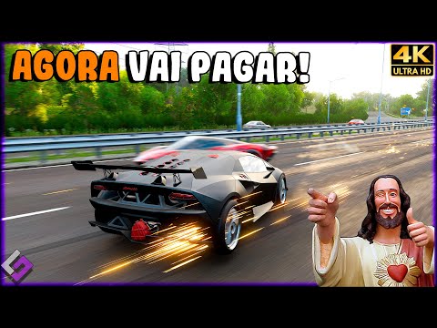DEUS CASTIGA QUANDO FAZ ISSO - Forza Horizon 4 "4K 60FPS"