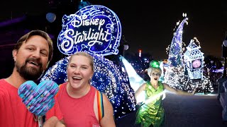 NEW Nighttime Parade At Magic Kingdom!! | Disney Starlight Parade + NEW Merch & Snacks!