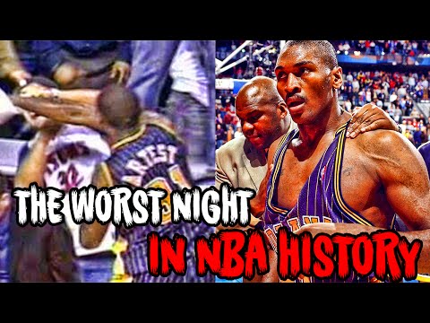 The WORST Night In NBA HISTORY (The Malice At The Palace)