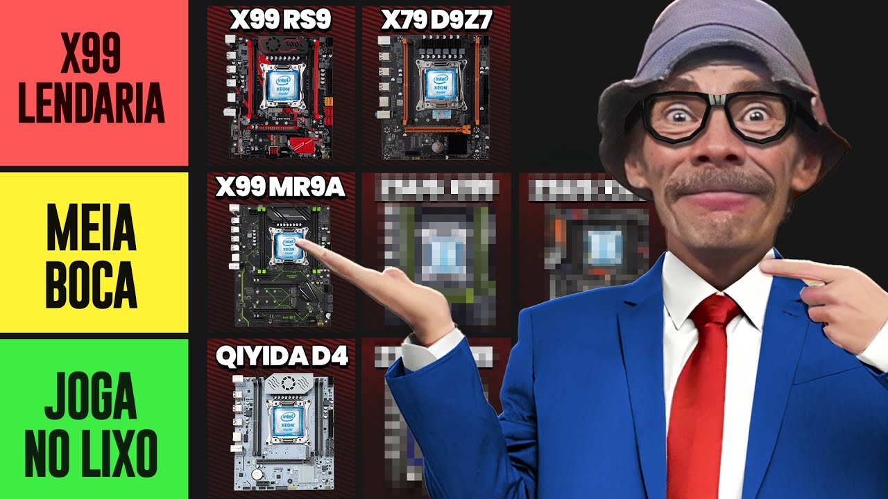 Ranking: Melhores e Piores X99 para XEON