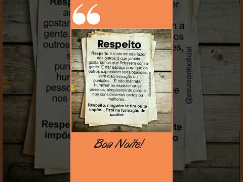 Respeito: Como respeitar os outros pode mudar sua vida!