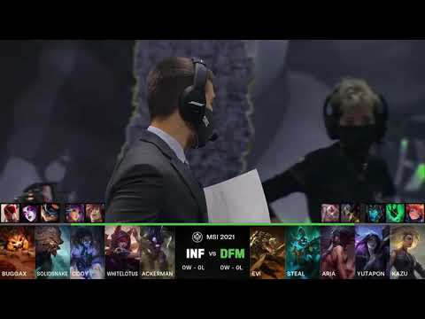 Highlights | Gillette Infinity vs DetonatioN FocusMe W01D01 | MSI 2021 | INF vs DFM