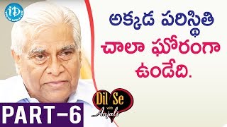 Former Central Secretary ASCI Chairman K Padmanabhaiah IAS Interview - Part #6 || Dil Se With Anjali
