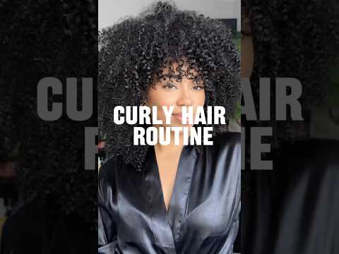 my quick 3c-4a curly hair routine #curlyhair #curlyhairroutine #naturalhair #naturalhairstyles