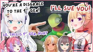 Fubuki And Vivi Won’t Stop MESSING With Akirose! 😂😭 | Hololive Clip