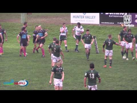 2016 NHRU Round 15 Premier 1 Highlights - Maitland v Merewether Carlton
