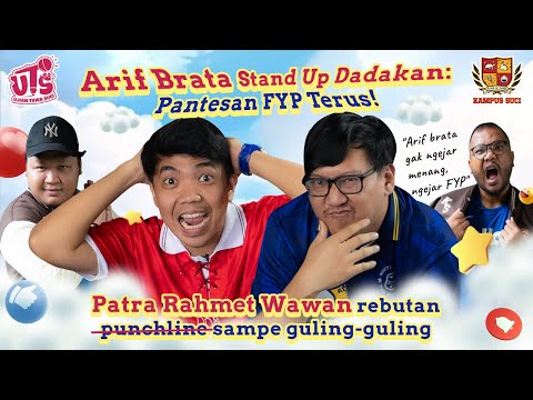 Arif Brata x Wawan x Patra x Rahmet!! Duel sampe FYP!! - UTS Eps 18 #KampusSUCI