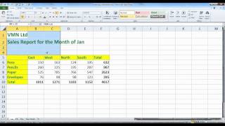 Protecting a Worksheet on Excel 2010