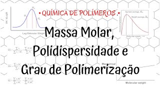 Massa Molar, Polidispersidade e Grau de Polimerização - Aula MASSA MOLAR DE POLÍMEROS PARTE 1