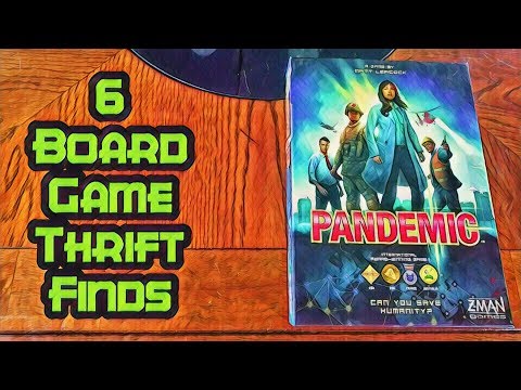 6 Board Game Thrift Finds - Thrift Haul - That Thrifting Series Ep. 26