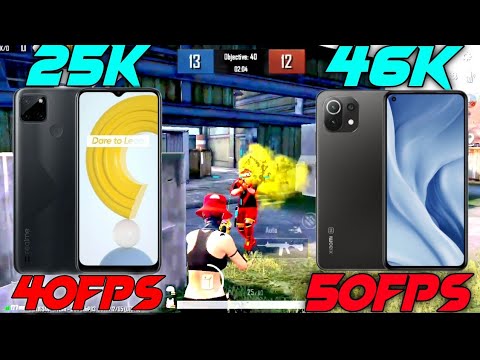 OMG😱Mi 11 Lite VS REALME C21-Y🔥|PUBG TEST✅|which is better 🤔 Regreat_op