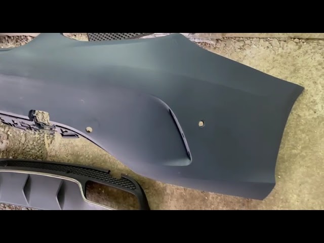 Комплект обвеса с полным задним бампером (AMG C63-designs 2014-2018) Video 1