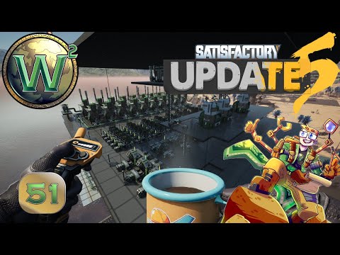 Satisfactory Update 5, Episode 51 - Let's Play, Stream