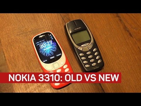 New Nokia 3310 versus old Nokia 3310
