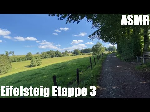Eifelsteig Etappe 3 - Natur pur - Fernwanderweg in der Eifel - long-distance hiking trail - ASMR