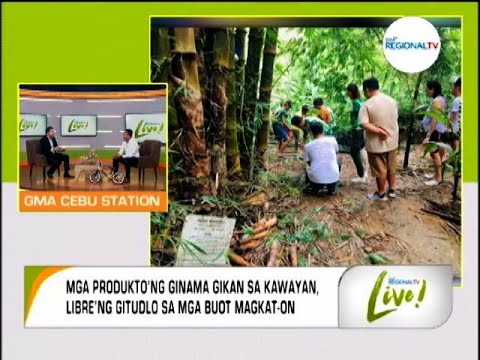 GMA Regional TV Live: Bamboo, Mahimong Magamit Isip Bisiklita